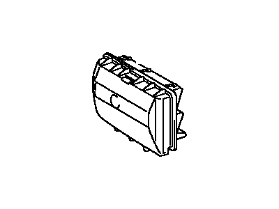 Toyota 62904-60050 Duct Sub-Assy, Quarter Ventilator, LH