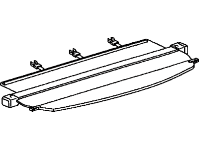 Toyota 64901-35040-E0 Retractor Sub-Assy, Tonneau Cover