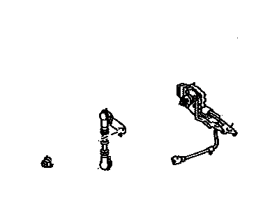 Toyota 89407-60021 Sensor Sub-Assy, Height Control, Rear RH