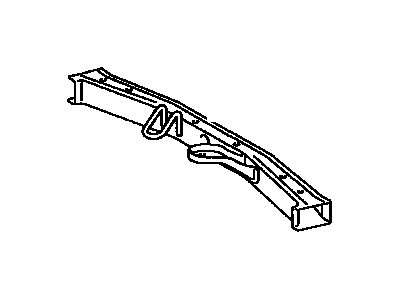 Toyota 51209-35211 Crossmember Sub-Assy, Frame, Rear