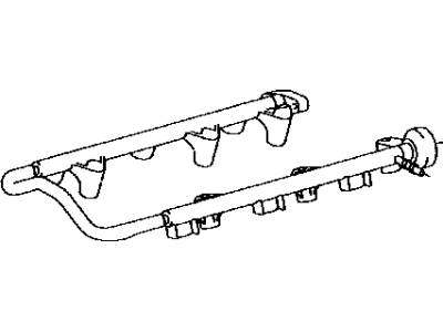 Toyota Land Cruiser Fuel Rail - 23807-50080