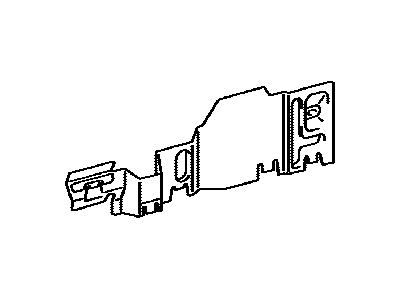 Toyota 77643-35020 Protector, Fuel Tank