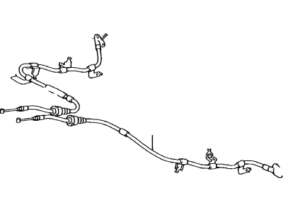 Toyota 46420-35760 Cable Assembly, Parking Brake