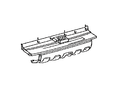 Toyota 52159-35100 Cover, Rear Bumper