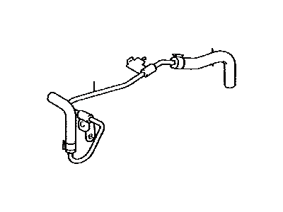 Toyota 44406-35020 Tube Sub-Assy, Return