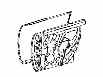Toyota 67004-35171 Panel Sub-Assy, Rear Door, LH