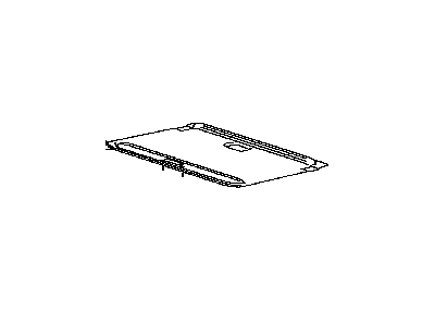 Toyota 63306-35061-E1 Trim Sub-Assy, Sunshade