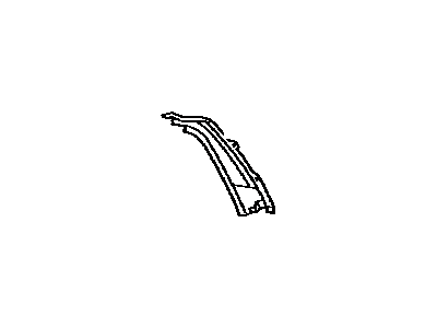 Toyota 61626-35020 Extension, Quarter Panel, Rear LH