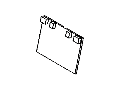 Toyota 71696-35010 Protector, Rear Seat LH