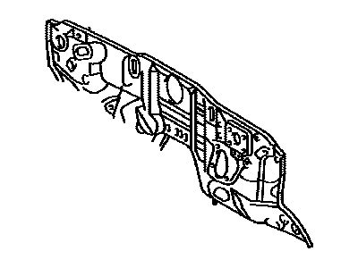 Toyota 55101-3M471 Panel Sub-Assembly, Dash