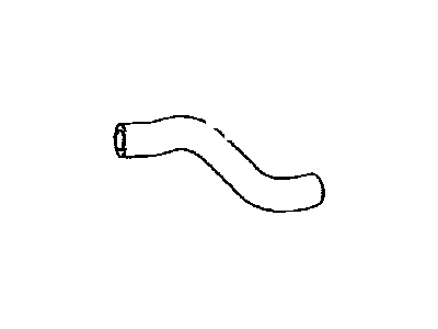 Toyota 16572-50190 Hose, Radiator