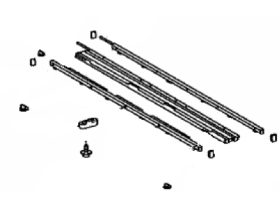 Toyota 64904-04020 Hinge Sub-Assembly, TONN