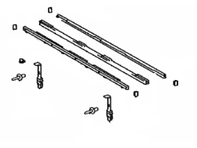 Toyota 64905-04020 Hinge Sub-Assembly, TONN