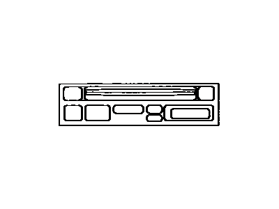 Toyota 86270-89101 Disc Player Assembly