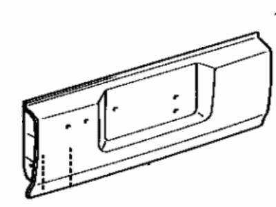 Toyota 65061-60031 Panel Sub-Assy, Tail Gate