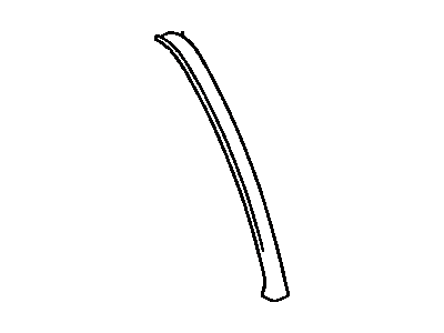 Toyota 67938-08020-B0 Garnish, Back Door Side