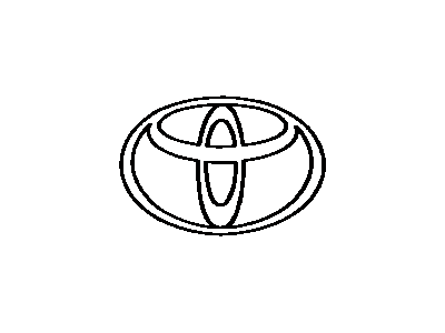Toyota 75311-60090 Radiator Grille Emblem(Or Front Panel)