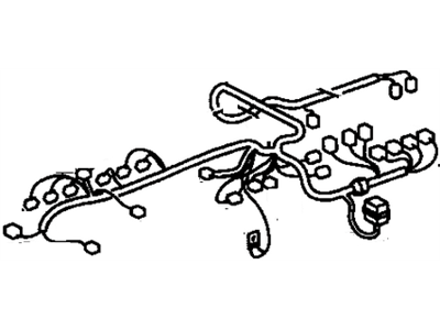 Toyota 82121-60342 Wire, Engine