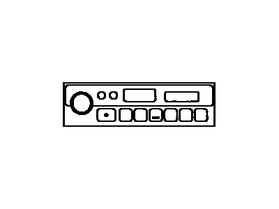 Toyota 86120-12730 Receiver Assembly, Radio