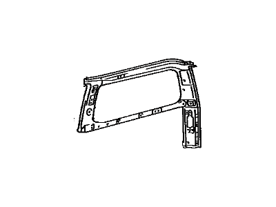 Toyota 61703-60061 Panel Sub-Assembly, Quarter, Inner RH