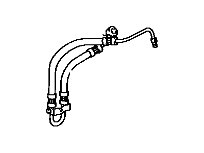 Toyota 44411-60430 Hose, Pressure Feed