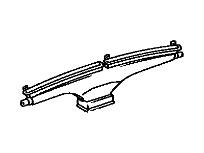 Toyota 55950-60010 Nozzle Assy, Defroster