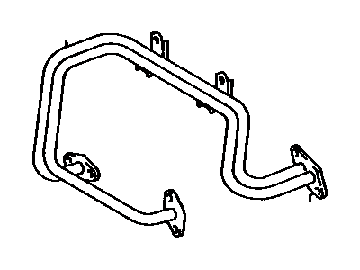 Toyota 17303-66030 Pipe Sub-Assembly, Air