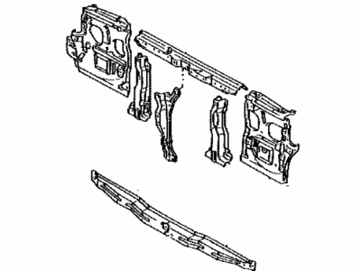 Toyota 53210-60071 Support Sub-Assy, Radiator