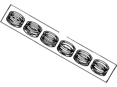 Toyota 13015-66021 Ring Set, Piston