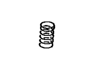 Toyota 90501-38006 Spring, Compression