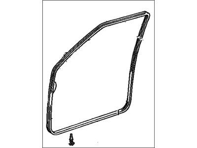 1992 Toyota Land Cruiser Door Seal - 67862-60070