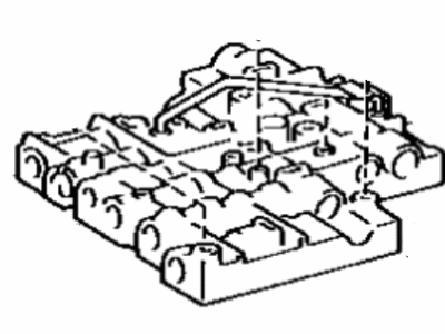 Toyota 35430-60130 Body Assy, Rear Upper Valve