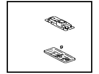 Toyota 81260-60010 Lamp Assembly, Map