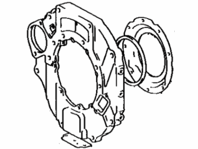 Toyota 35017-60020 Adapter Sub-Assy, Transmission Housing, Front