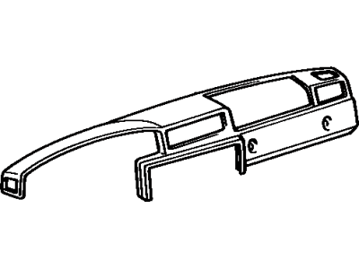 Toyota 55401-60150-E0 Pad Sub-Assy, Instrument Panel Safety