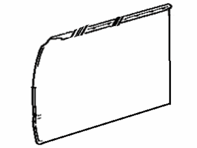 Toyota 67111-60240 Panel, Front Door, Outer RH