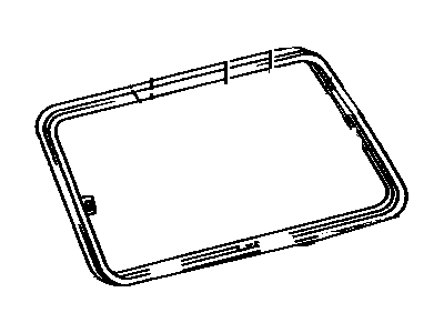 Toyota 62706-60010 Frame Sub-Assy, Quarter Window, LH