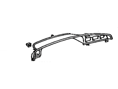 Toyota 55411-60110 Panel, Instrument Cluster Finish