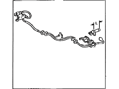 Toyota 04895-60011 Speed Sensor Kit, Abs