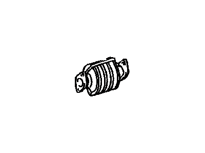 Toyota Land Cruiser Catalytic Converter - 18450-66010