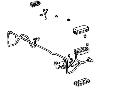 Toyota 82111-60071 Wire, Engine Room Main