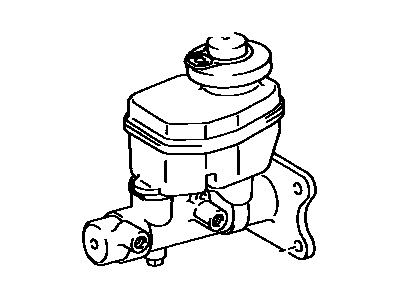 Toyota 47201-20231 Master Cylinder Assembly without Booster 