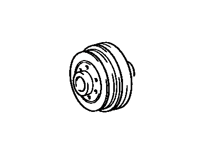 Toyota 13470-61030 PULLEY, Crankshaft