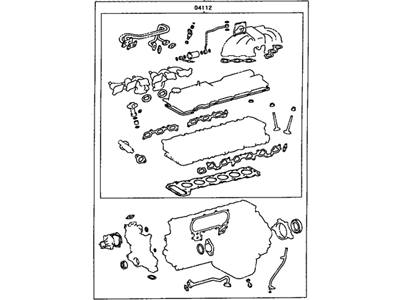 Toyota 04111-66030 Gasket Kit, Engine Overhaul