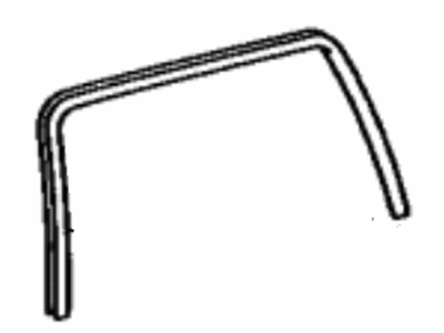 Toyota 62333-60040-B0 Trim, Rear Door Opening, RH