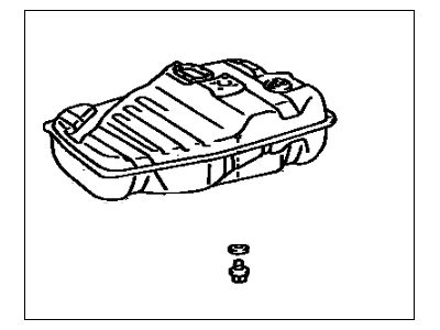 1992 Toyota Land Cruiser Fuel Tank - 77001-69035