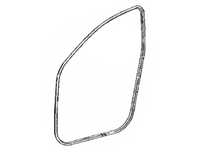 Toyota 62312-42080 WEATHERSTRIP, Front Door