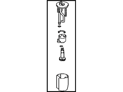 2012 Toyota FJ Cruiser Fuel Pump - 77020-35170