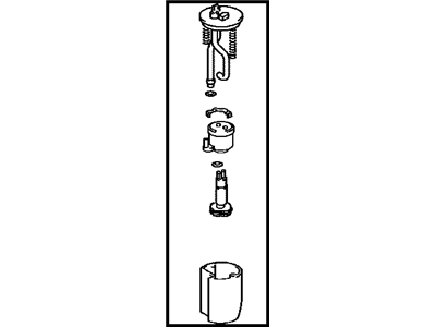 2014 Toyota FJ Cruiser Fuel Pump - 77020-35171