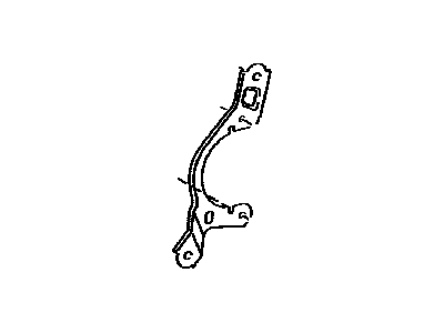 Toyota 86161-35110 Bracket, Speaker Mounting